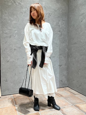 「Chaos（カオス）のアイテム」を使った、chaos_kaeさん（レディース・160cm）の春コーディネート