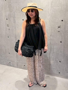 「Chaos（カオス）のアイテム」を使った、chaos_kaeさん（レディース・160cm）の春コーディネート