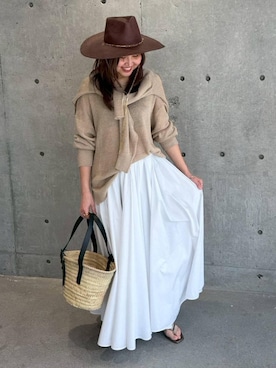 「Chaos（カオス）のアイテム」を使った、chaos_kaeさん（レディース・160cm）の春コーディネート