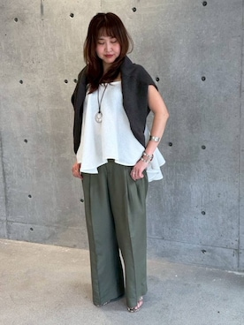 chaos_kaeさん（レディース・160cm）の春コーディネート