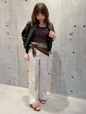 「Chaos（カオス）のアイテム」を使った、chaos_kaeさん（レディース・160cm）の春コーディネート