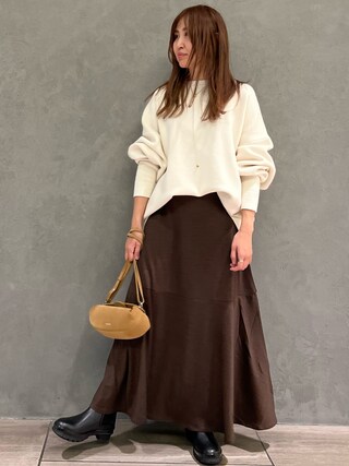 Chaosカオスブラック バナージャージープルオーバー &スカート2点セット Chaos（カオス）の「Chaos(カオス)/バナージャージースカート