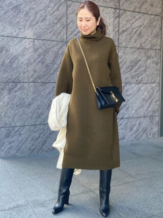 Chaos（カオス）の「ザッハトルネニット タートルネックワンピース