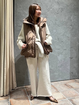 「アイテム（スウェットパンツ）」を使った、chaos_kaeさん（レディース・160cm・40代）の秋コーディネート