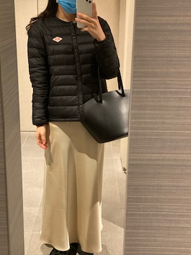 「シンフルコーデ」｜「アイテム（ダウンジャケット/コート）」を使った、MONLYS(モンリス)さん（レディース・152cm）の秋コーディネート