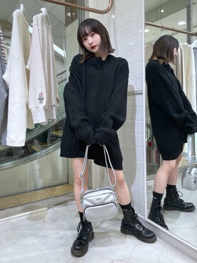 多田花美さん（レディース・150cm）の冬コーディネート