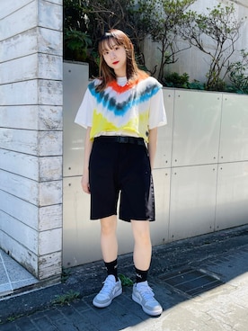 多田花美さん(レディース・150cm)の夏コーディネート
