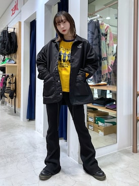 多田花美さん（レディース・150cm）の冬コーディネート