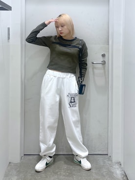 多田花美さん（レディース・150cm）の夏コーディネート