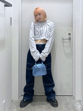 多田花美さん(レディース・150cm)の夏コーディネート