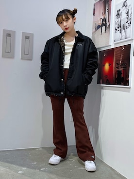 多田花美さん（レディース・150cm）の秋コーディネート