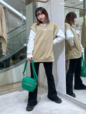 多田花美さん（レディース・150cm）の春コーディネート