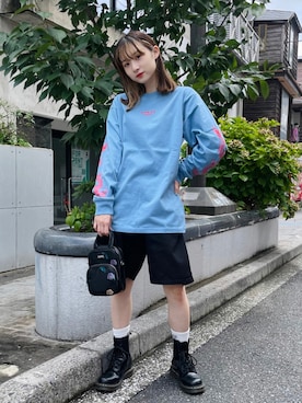 多田花美さん（レディース・150cm）の夏コーディネート