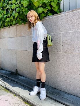 多田花美さん（レディース・150cm）の秋コーディネート