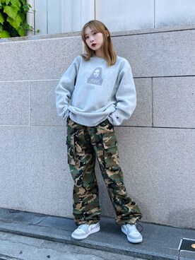 多田花美さん（レディース・150cm）の秋コーディネート