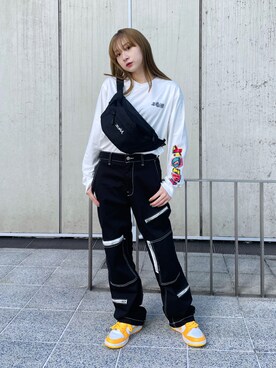 多田花美さん（レディース・150cm）の秋コーディネート