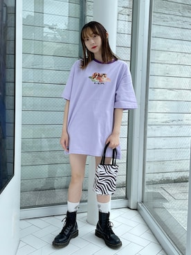 多田花美さん（レディース・150cm）の夏コーディネート