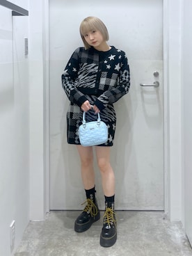 多田花美さん（レディース・150cm）の秋コーディネート