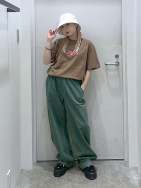 多田花美さん(レディース・150cm)の夏コーディネート