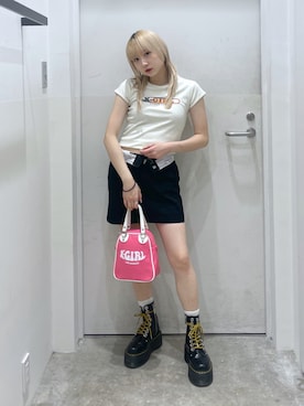 多田花美さん（レディース・150cm）の夏コーディネート