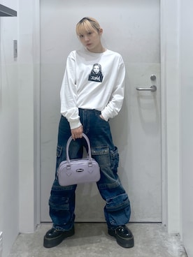 多田花美さん（レディース・150cm）の秋コーディネート