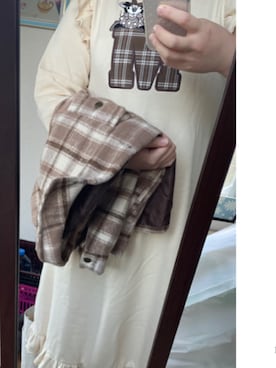 「Areeam（アリーム）のアイテム（その他アウター）」を使った、ayuさん（レディース・164cm）の冬コーディネート