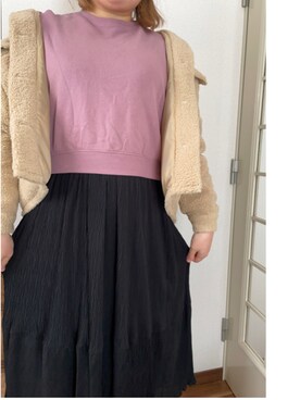 「Areeam（アリーム）のアイテム（その他アウター）」を使った、ayuさん（レディース・164cm）の冬コーディネート
