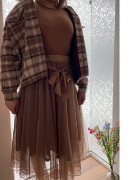「Areeam（アリーム）のアイテム（その他アウター）」を使った、ayuさん（レディース・164cm）の冬コーディネート