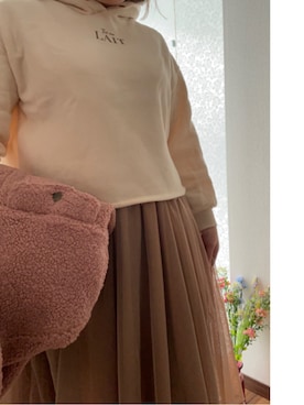「Areeam（アリーム）のアイテム（その他アウター）」を使った、ayuさん（レディース・164cm）の冬コーディネート