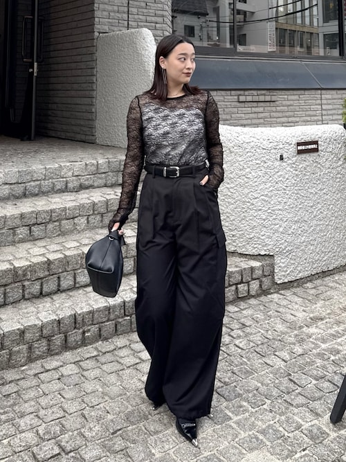 美品☆ IENA LA BOUCLE ドライダック カーゴパンツ セール】IENA LA BOUCLE ウェザータックペグトップパンツ