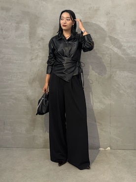 「Lui's（ルイス）のアイテム」を使った、miuさん（レディース・158cm）の秋コーディネート