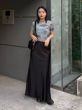 「Lui's（ルイス）のアイテム（バッグ）」を使った、miuさん（レディース・158cm）の春コーディネート