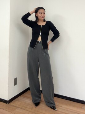 miuさん（レディース・158cm）の春コーディネート