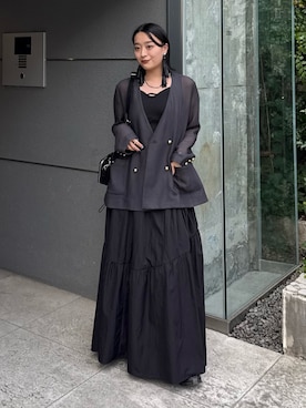 「Lui's（ルイス）のアイテム（バッグ）」を使った、miuさん（レディース・158cm）の春コーディネート