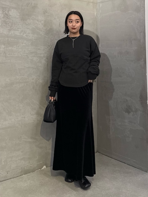 ベロアマーメイドスカート（スカート）｜Lui's（ルイス）の