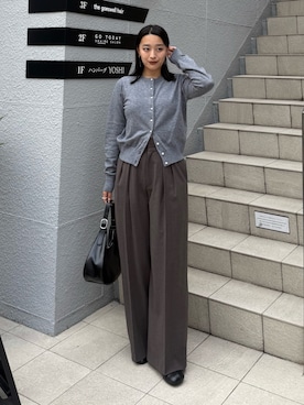 「アイテム（ブーツ）」を使った、miuさん（レディース・158cm）の夏コーディネート