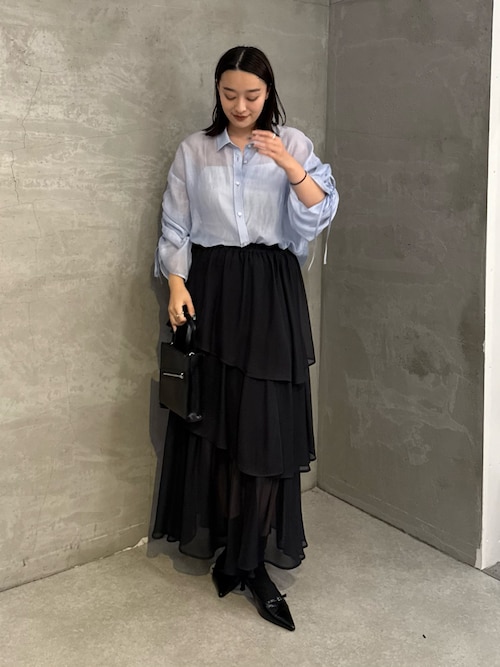 【カジュアルスタイルに♪】LouisVuitton スカート ビンテージライクウラケスカート｜WOMEN｜250ISC81-121C｜AZUL