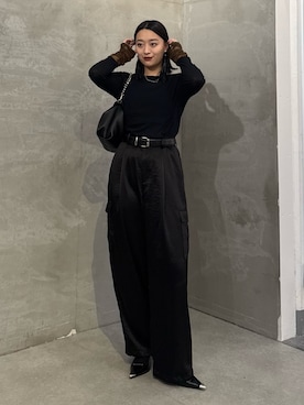 miuさん（レディース・158cm）の冬コーディネート