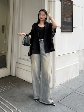 miuさん（レディース・158cm）の春コーディネート