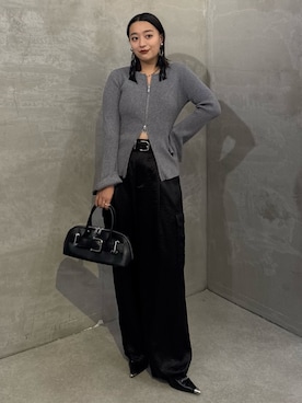 miuさん（レディース・158cm）の冬コーディネート