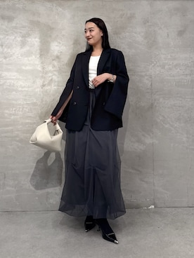 「Lui's（ルイス）のアイテム」を使った、miuさん（骨格ストレート・レディース・158cm）の春コーディネート