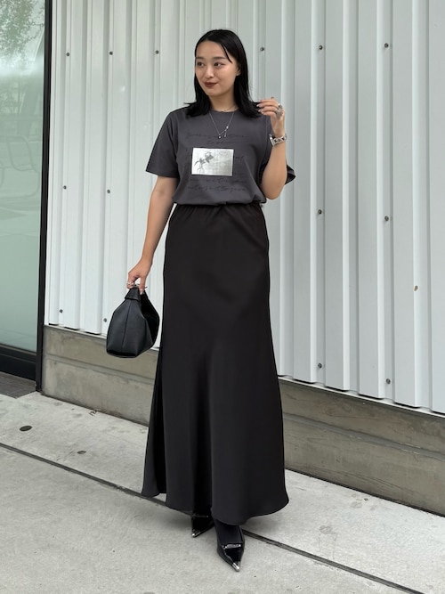 tシャツ シルケットフォトT flower レディース シルケットフォトT flower（Tシャツ/カットソー）｜Lui's