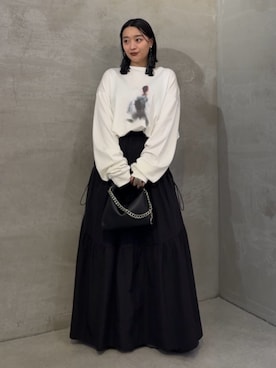 miuさん（レディース・158cm）の冬コーディネート