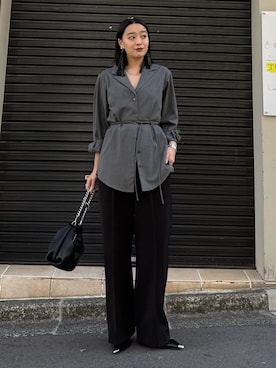 miuさん（レディース・158cm）の冬コーディネート