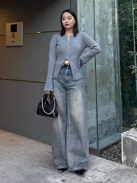 miuさん（レディース・158cm）の冬コーディネート