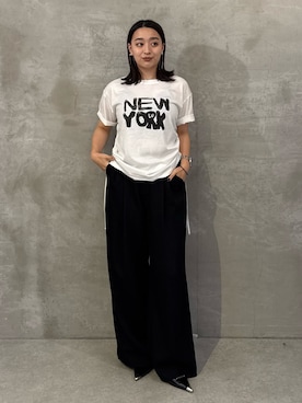 「Lui's（ルイス）のアイテム」を使った、miuさん（レディース・158cm）の夏コーディネート