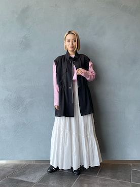 miuさん（レディース・158cm）の春コーディネート