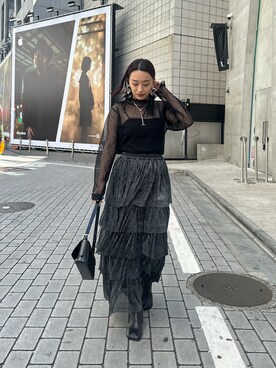 miuさん（レディース・158cm）の春コーディネート