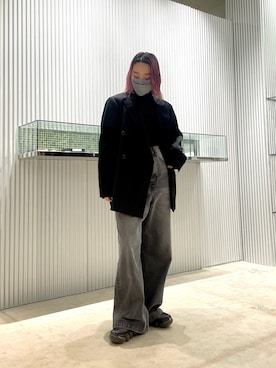 Lui's（ルイス）の「ウール混ベネシャンダブルボクシージャケット