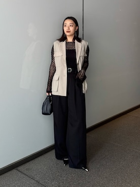 「Lui's（ルイス）のアイテム」を使った、miuさん（レディース・158cm）の夏コーディネート